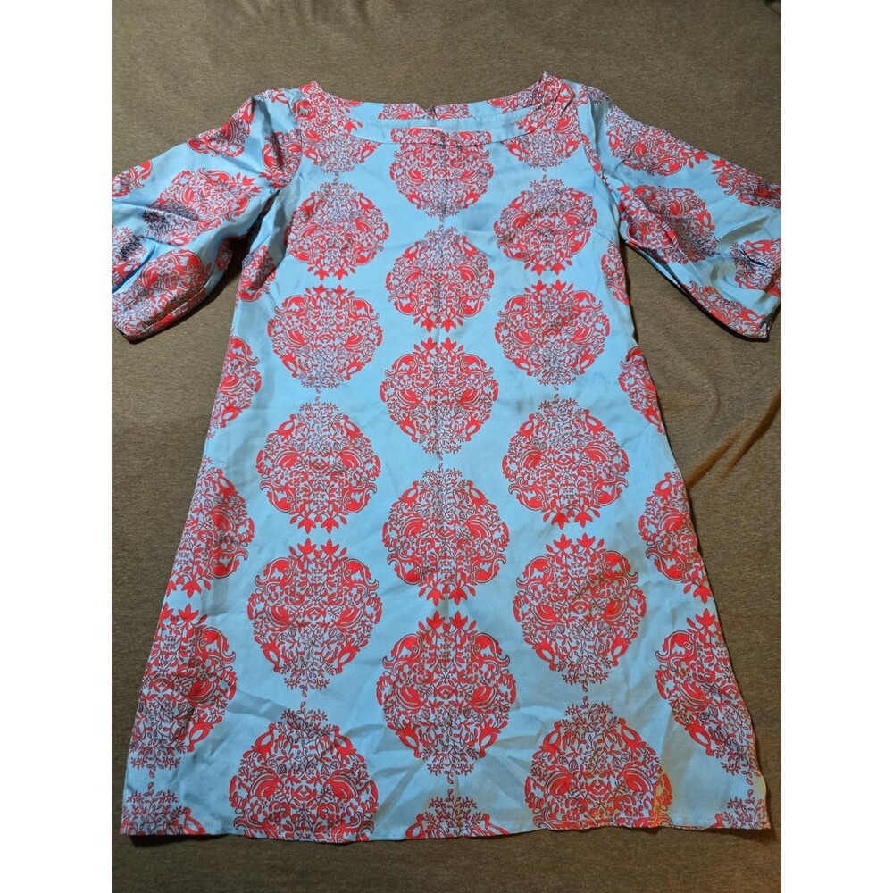 Lilly Pulitzer Size 6 100% Silk Mini Dress Sophisticated Coquette Luxe